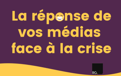 La réponse des médias face à la crise : dossier regulation.be