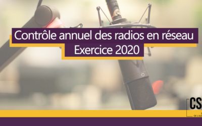 Contrôle des radios privées en réseau, le Collège du CSA tient compte de la crise