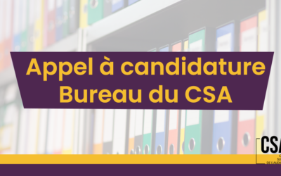 Désignation de deux membres du Bureau du Conseil supérieur de  l’audiovisuel