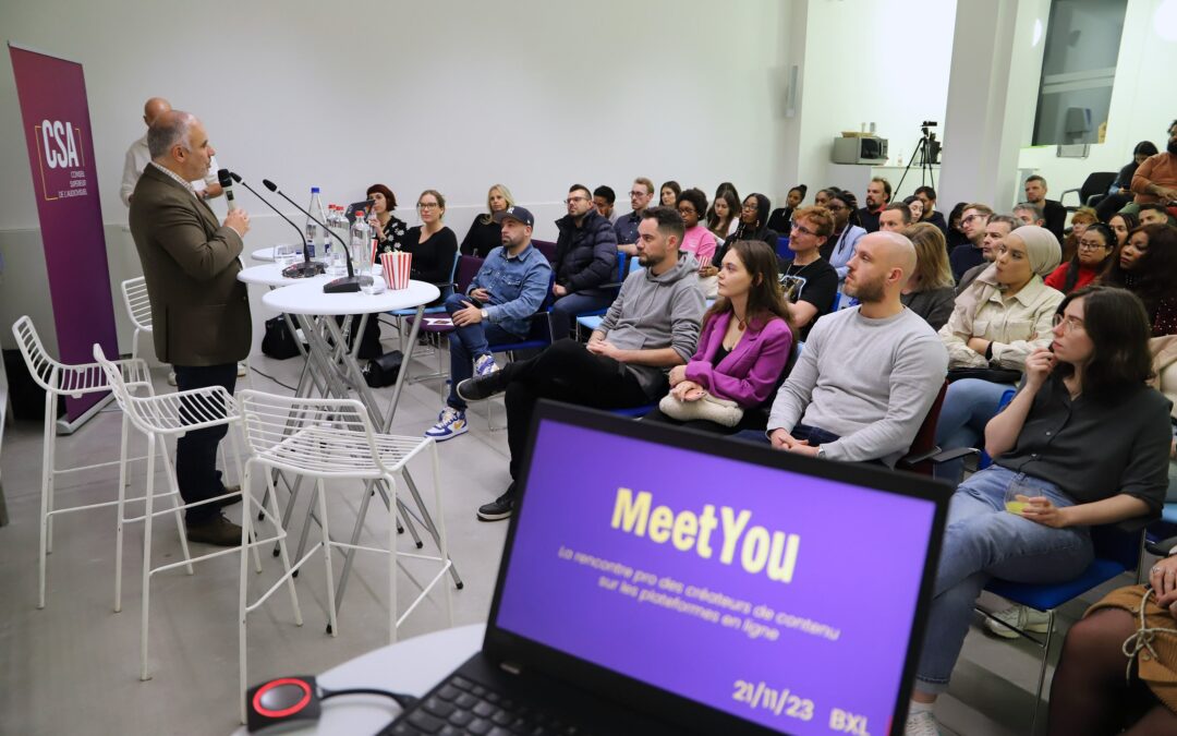 MeetYou, la conférence des créateurs et créatrices de contenu au CSA