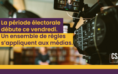 Le règlement électoral du CSA s’applique aux médias dès ce vendredi 9 février 2024