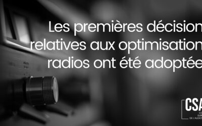 3 premières décisions pour les optimisations radios