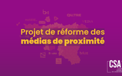 Projet de réforme des médias de proximité : le secteur remet son avis