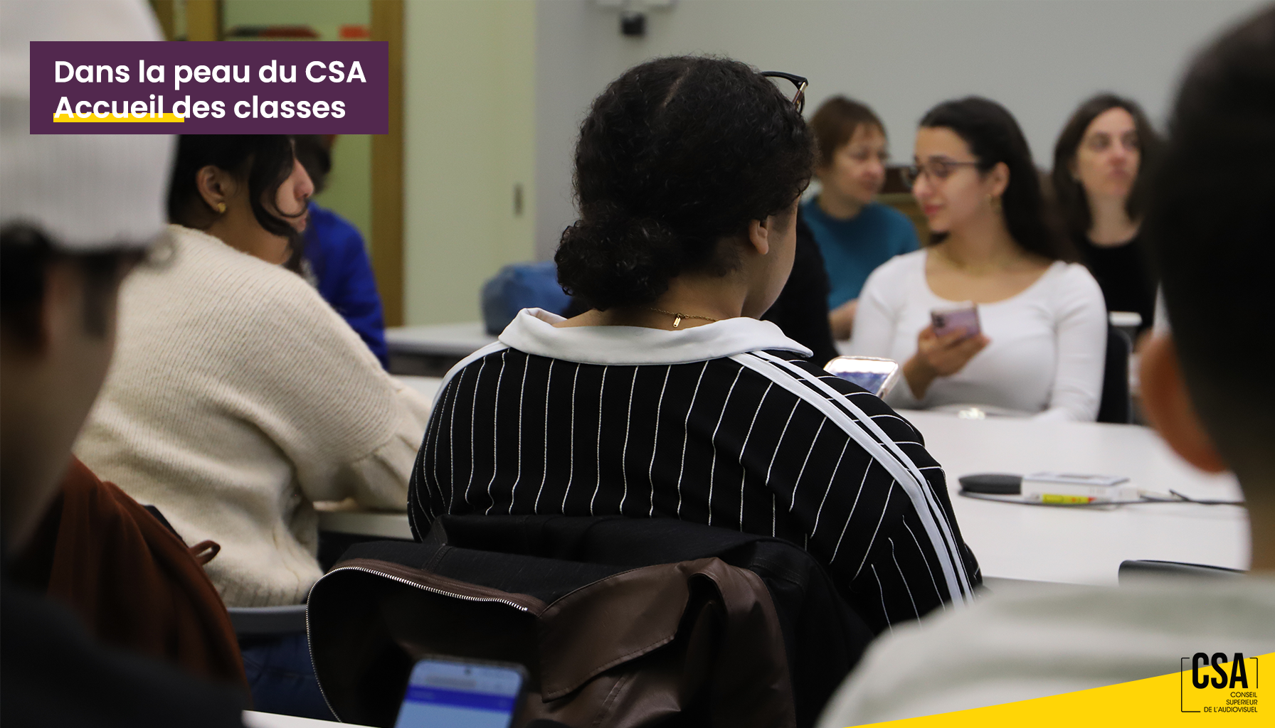 Image de l'article Dans la peau du CSA : les élèves occupent les sièges du Collège
