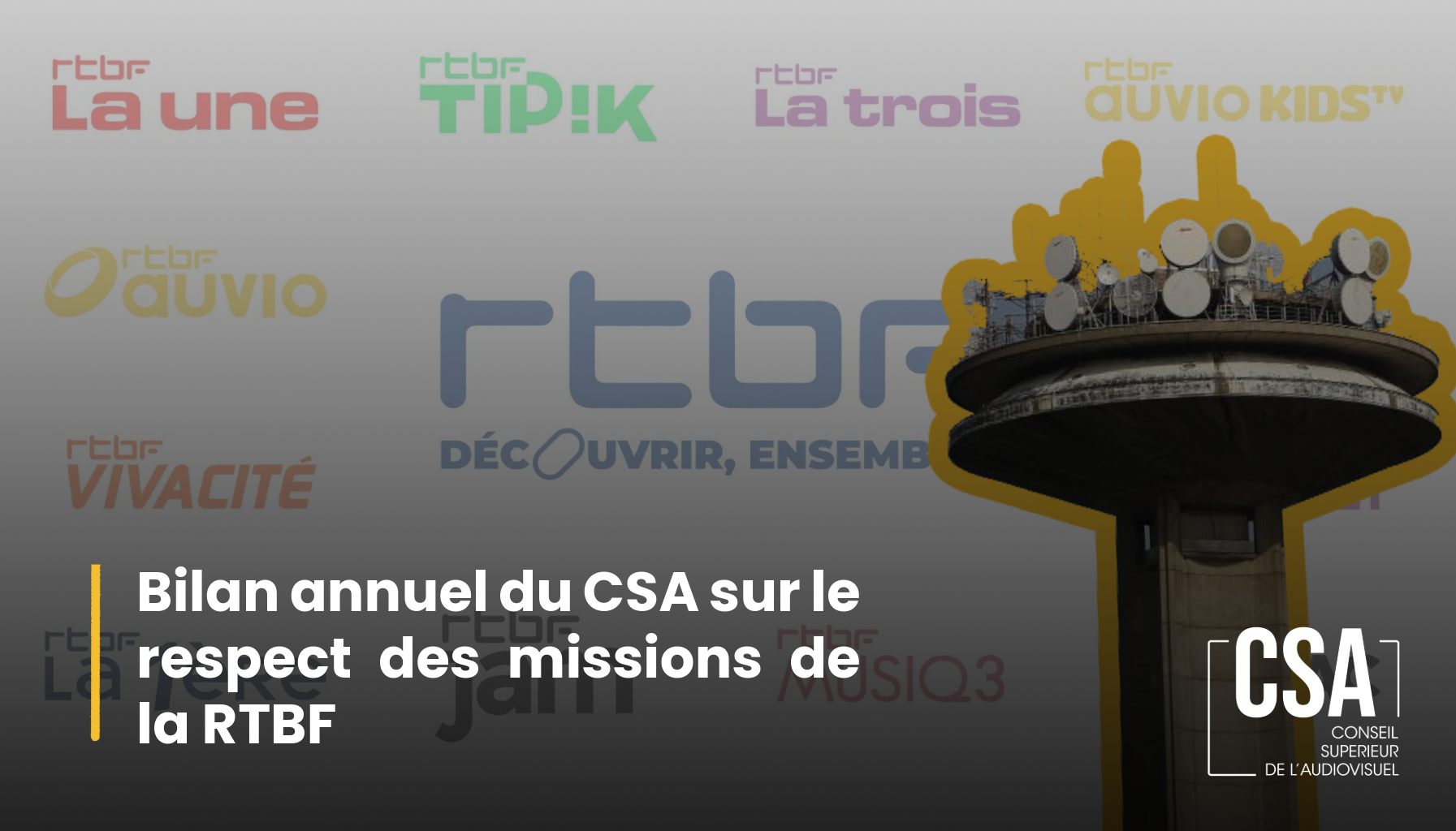 Image de l'article Bilan annuel du CSA : la RTBF confirme son rôle central au service des publics et de la création belge francophone
