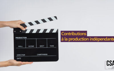 Le CSA a calculé le montant des contributions à la production du secteur pour l’exercice 2024