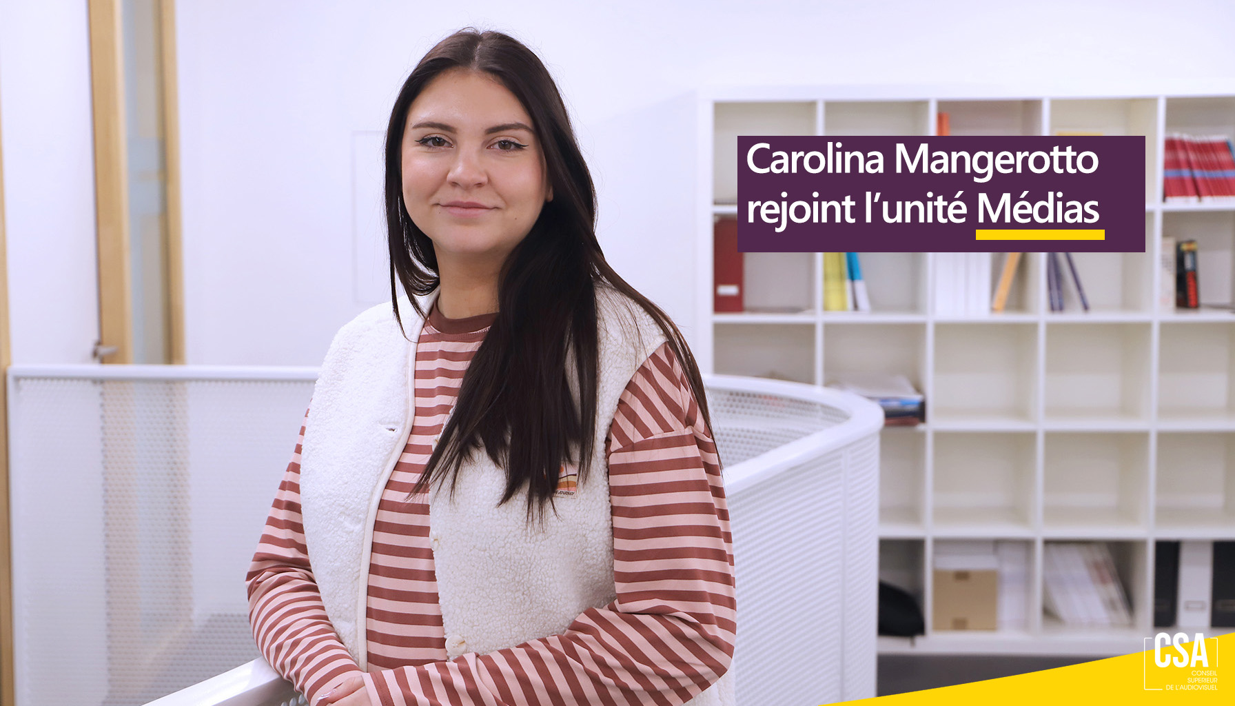 Image de l'article Carolina Mangerotto rejoint l’unité Médias en tant qu’assistante administrative
