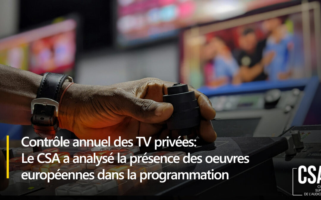 Contrôle des TV privées pour l'exercice 2024