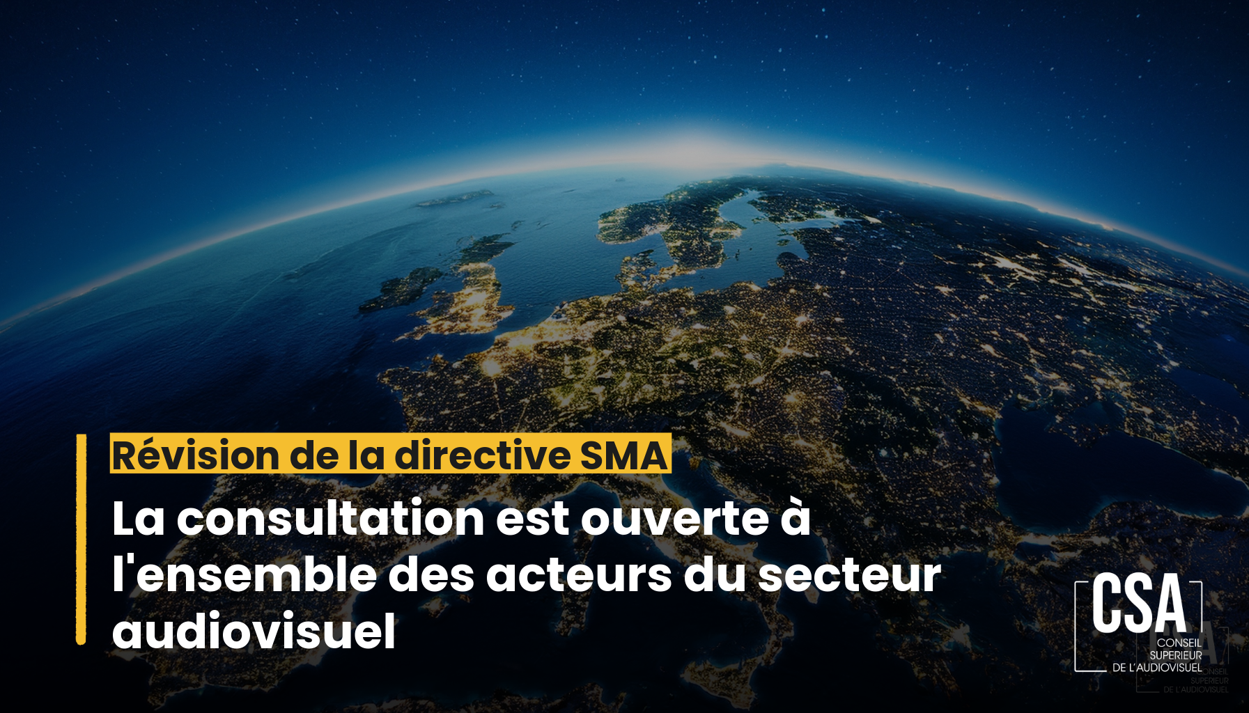 Image de l'article Révision de la directive SMA : la consultation publique s'ouvre à l'ensemble des acteurs du secteur audiovisuel