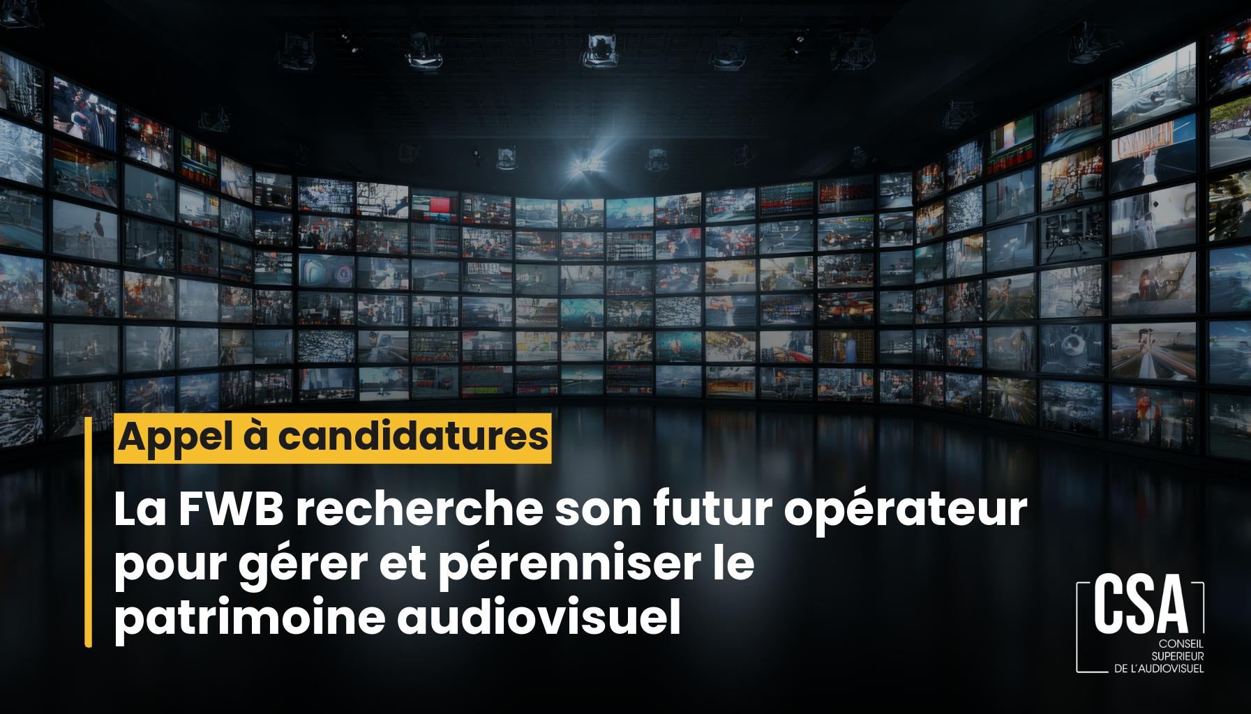 Image de l'article Appel à candidatures : la FWB recherche son futur opérateur pour gérer et pérenniser le patrimoine audiovisuel