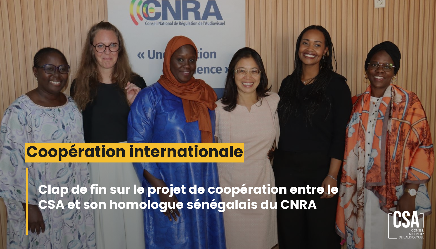 Image de l'article Clap de fin sur le projet de coopération entre le CSA et son homologue sénégalais du CNRA
