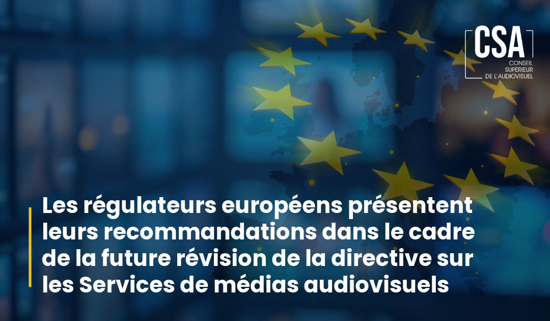 Révision de la Directive SMA : recommandations du Media Board