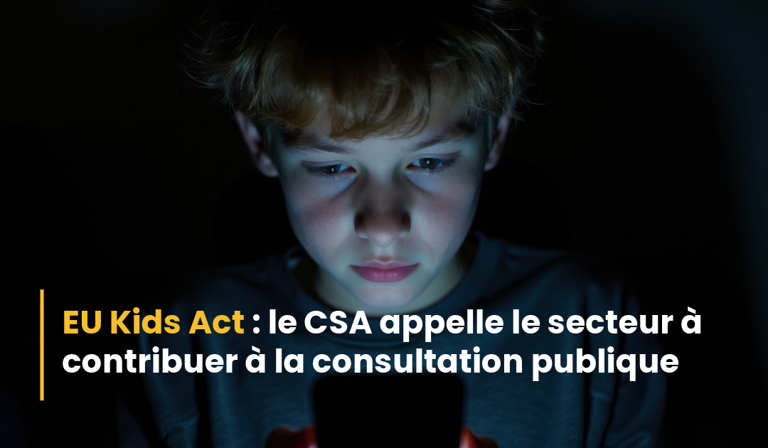 Adobe Express : protection des mineurs EUKIDS ACT