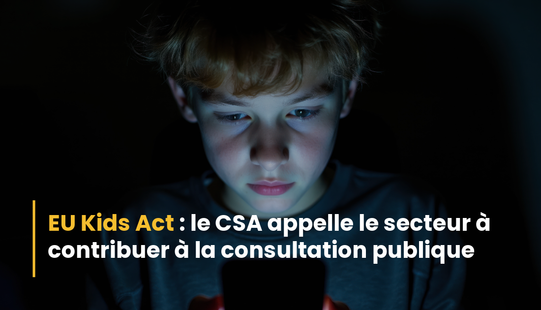 Adobe Express : protection des mineurs EUKIDS ACT