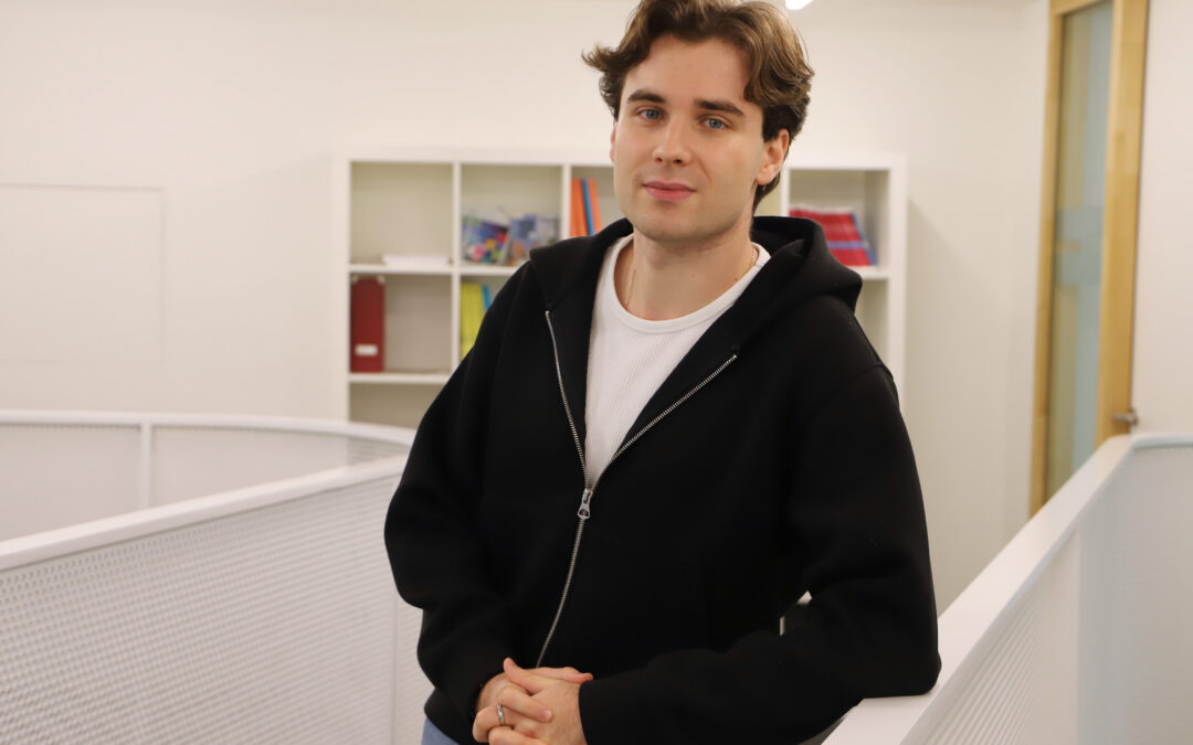 Guillaume stagiaire au CSA
